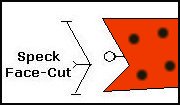 Illustration of the head of a Spec bait 